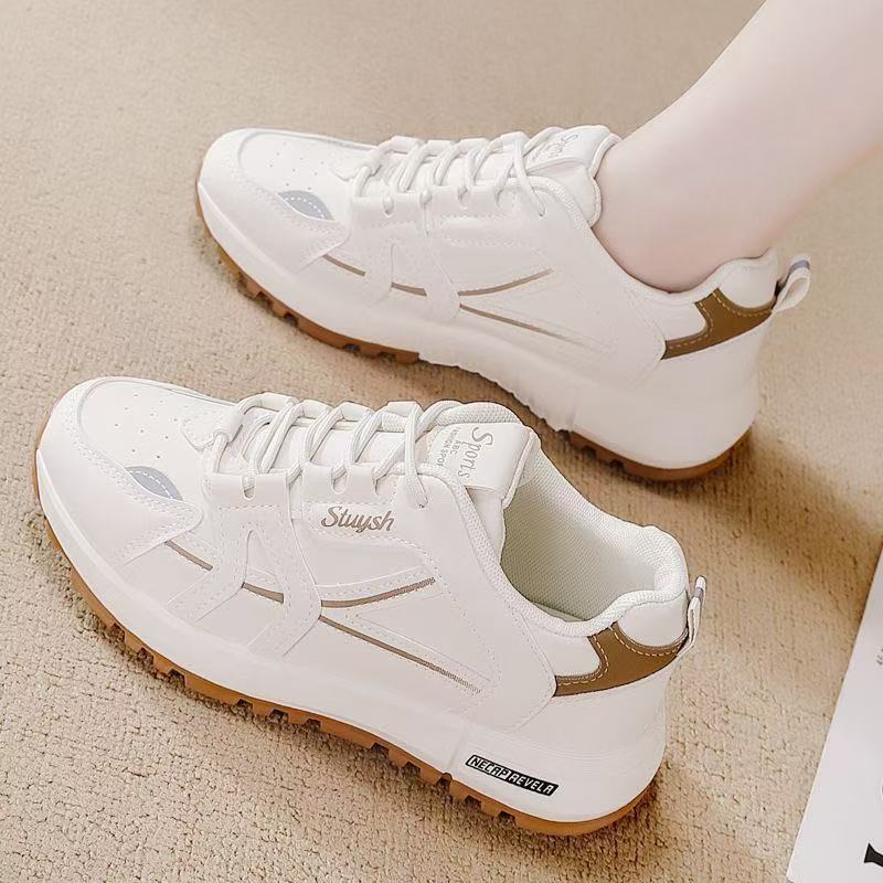 Outdoor Sports Shoes - Modellen witte casual sportschoenen voor dames,