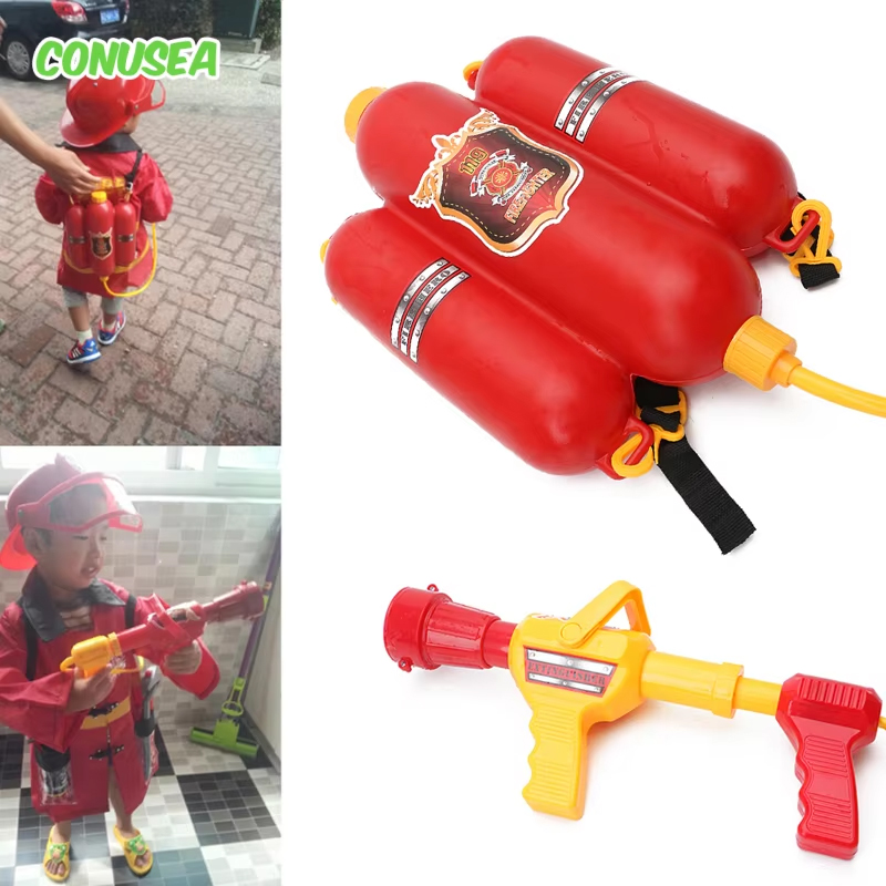 Outdoor Sport Games For Kids - Brandrugzak Waterpistool Grote capaciteit Brandweerman Waterpistolen