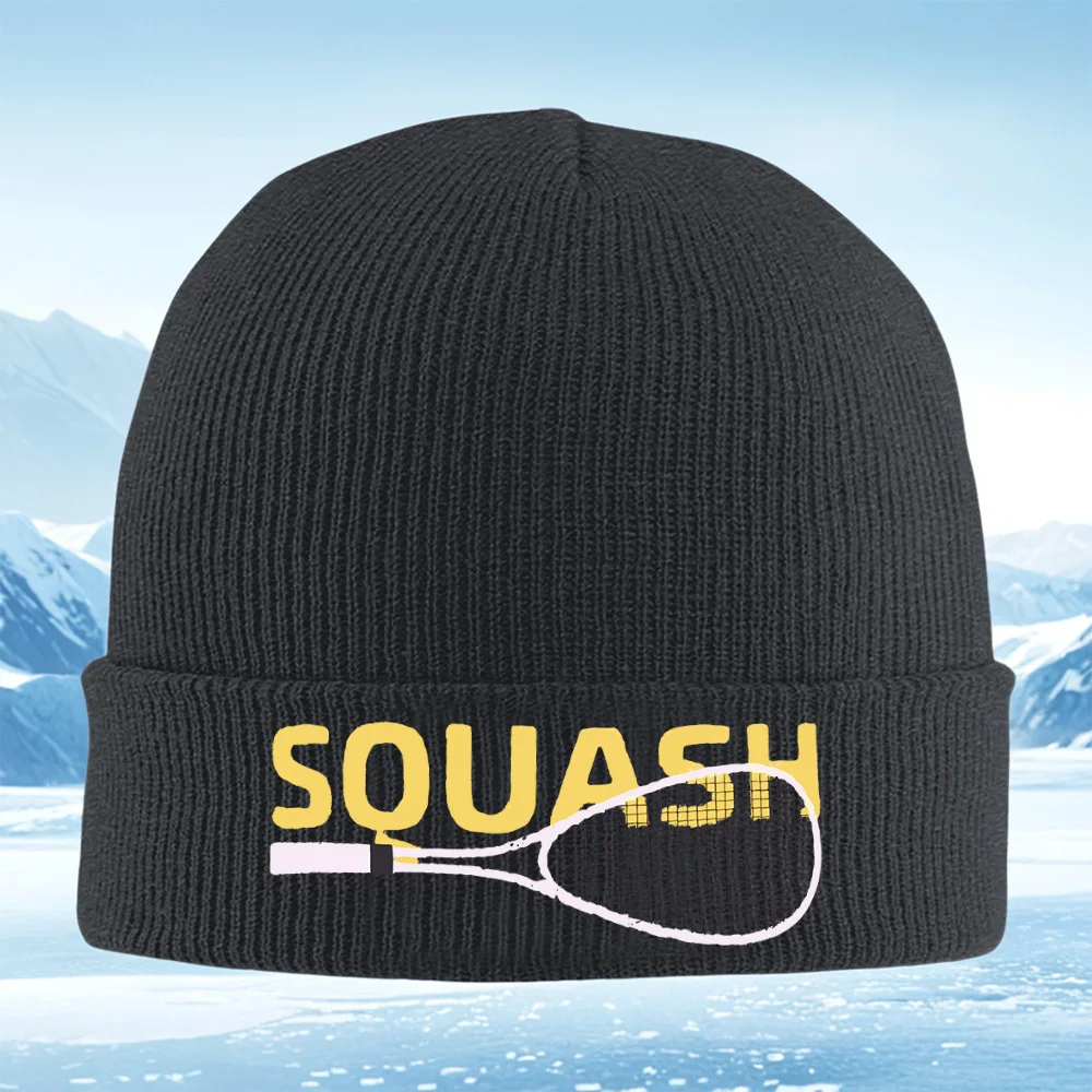 Outdoor Sport Background - 2026 Squash sport racket op zwarte