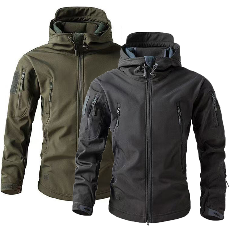 Outdoor Sport Coat - Heren Winter Herfst Warm Softshell Fleece