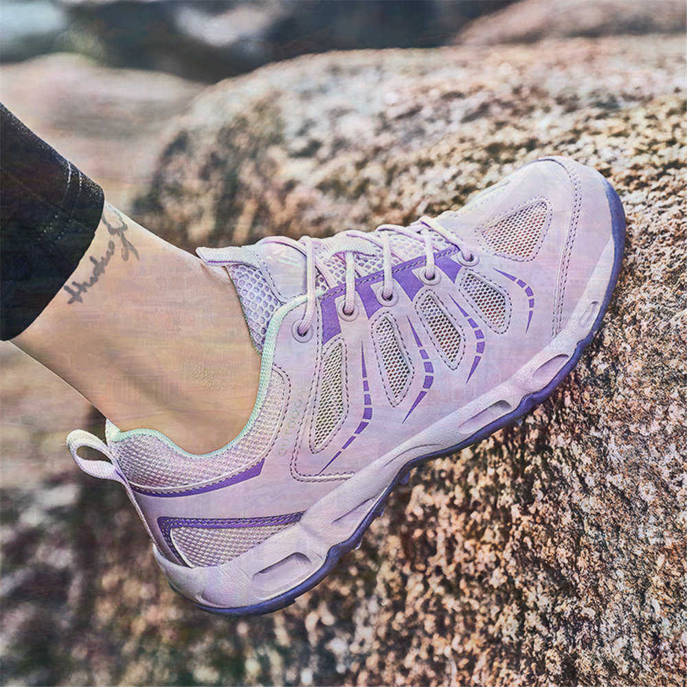 Outdoor Sport Name - Sumer Ronde Tip Zilveren Sneakers Tennisschoenen