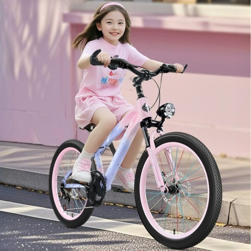 Outdoor Sport Using A Bike - Kindermountainbike voor meisjes van 7-10 jaar
