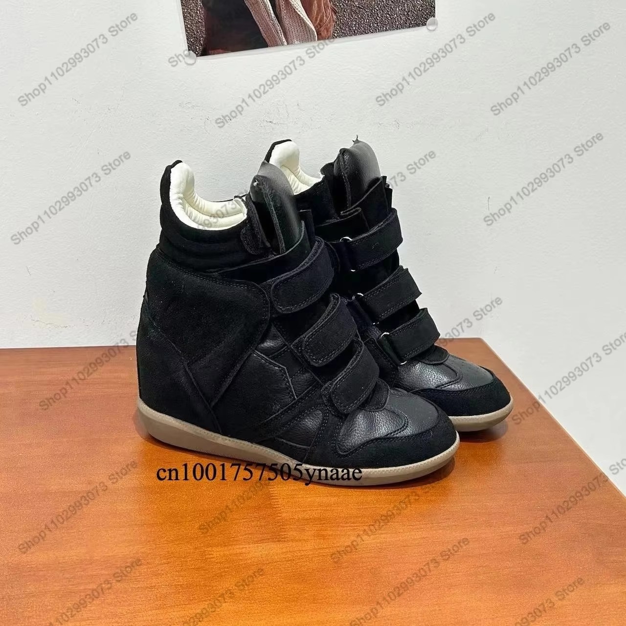 Outdoor Sports Shoes - Dames Hoge sneakers met verborgen sleehak