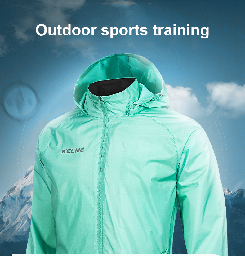 Kelme Mannen Waterdichte Jas W - Outdoor Sport Coat recensie en prijs