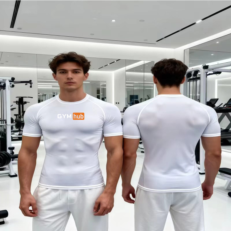Gym Hub Gedrukt compressie-T-s - Outdoor Sport.Hub recensie en prijs
