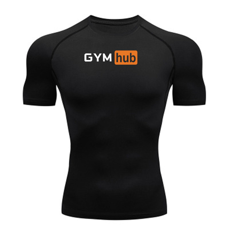 Gym Hub Gedrukt compressie-T-s - Outdoor Sport.Hub recensie en prijs