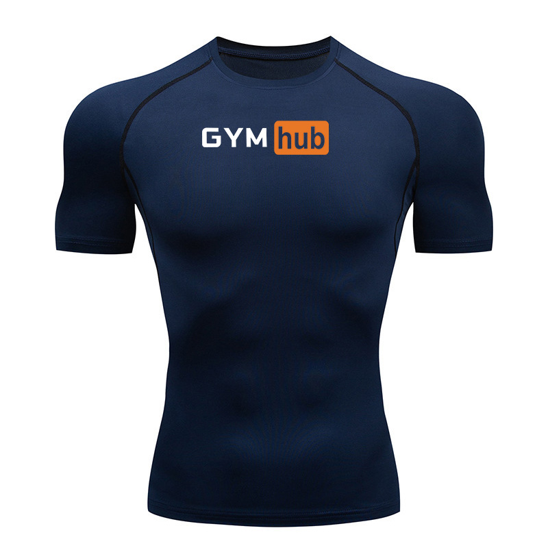 Gym Hub Gedrukt compressie-T-s - Outdoor Sport.Hub recensie en prijs